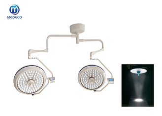 El techo doble de la lámpara Shadowless del hospital LED montó la luz de funcionamiento quirúrgica