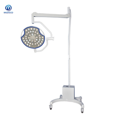 Lámpara quirúrgica LED de tipo móvil 500 con batería Luz quirúrgica médica sin sombras