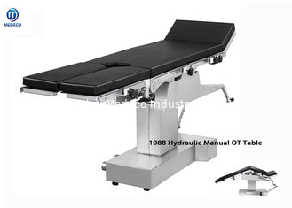 Manual hidráulico de acero inoxidable de la mesa de operaciones del manual de los 201cm que actúa la tabla quirúrgica