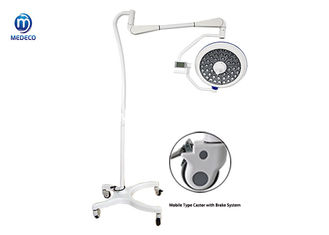 200000 luz quirúrgica portátil de funcionamiento de la luz 80w de Lux Shadowless LED