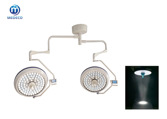 El techo doble de la lámpara Shadowless del hospital LED montó la luz de funcionamiento quirúrgica