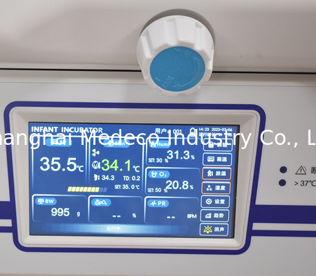 Incubación médica para recién nacidos con cuatro alarmas de autocontrol 4000A/B