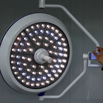 luz portátil de funcionamiento de la sala de operaciones de las ruedas de la luz 4 de 300m m LED