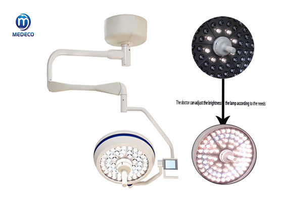 El techo montó la lámpara Shadowless ligera de la sala de operaciones de la sala de operaciones de 16000 lux LED