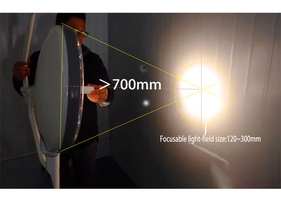 La lámpara de funcionamiento Shadowless quirúrgica 160000lux del LED desinfectó
