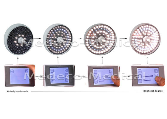 La lámpara de funcionamiento Shadowless quirúrgica 160000lux del LED desinfectó