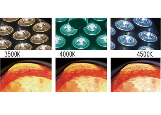 Diámetro de funcionamiento Shadowless los 65cm de la lámpara de la cirugía de 90VA LED 160000 LUX