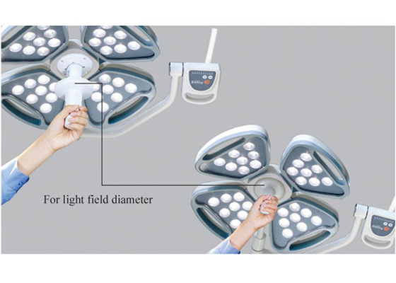 140000 lámpara de funcionamiento Shadowless de Lux Surgical Operating Light Dia 60cm