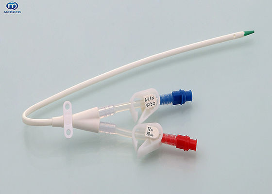 Catéter triple doble médico de la hemodialisis del lumen de los productos disponibles del hospital solo