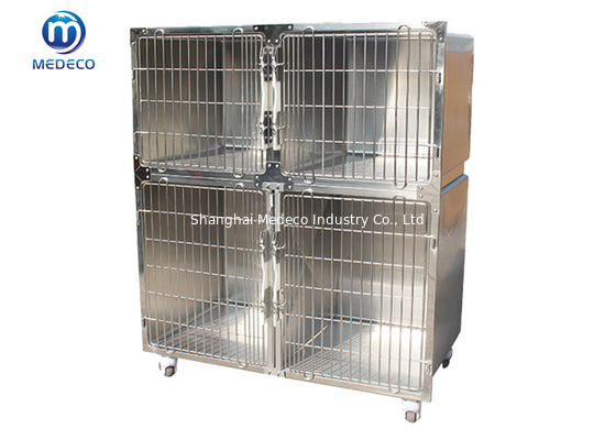 Jaula seca hospitalizada de acero inoxidable con acero inoxidable del grueso de 1.2m m